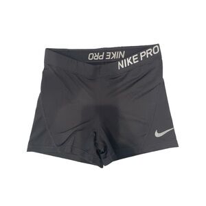 NIKE PRO 3" TRAINING SHORTS. BLACK. SIZE MEDIUM.
